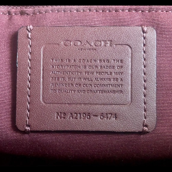 SOLD Coach Gallery Tote Black Floral Purse Wallet Set - Picture 6 of 12